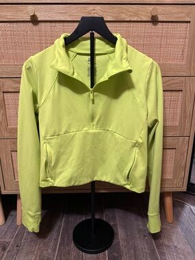 all in motion Neon Lime Half-Zip Sweatshirt